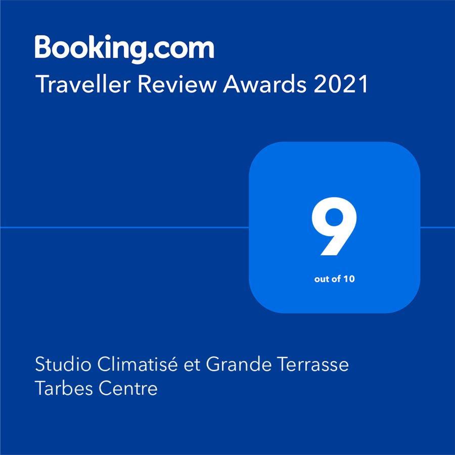 Studio Climatise Et Grande Terrasse Tarbes Centre Bagian luar foto